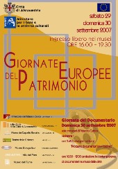 Giornata del Documentario ad Alessandria il 30 settmbre 2007