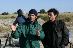 Gian Paolo Cugno al lavoro per il suo nuovo film