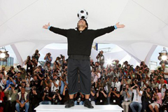 Festival de Cannes 2008: mar 20 / El Pibe de Oro sulla croisette