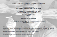 Anteprima a Firenze del documentario 