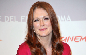 Julianne Moore a Roma per il premio alla carriera e per il film 