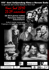 Il cinema italiano in rassegna a Novi Sad