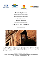 A Catania Sicilia di Sabbia di Massimiliano Perrotta