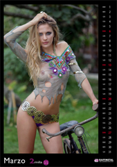 Mara DallAllarmellina rischia la fascia Miss Cinema per una foto sexy a seno nudo