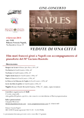 Torna a Napoli il cine-concerto 
