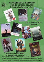 Premio Cinema Giovani e Festival delle Opere Prime a Roma