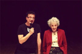 Cecilia Mangini e Paolo Pisanelli: due generazioni a confronto
