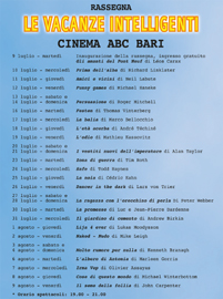 A Bari Le Vacanze Intelligenti