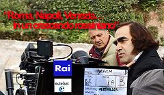 Lina Wertmller con Elio e Giuliana De Sio sperimentano la tecnologia Ultra HD 4k