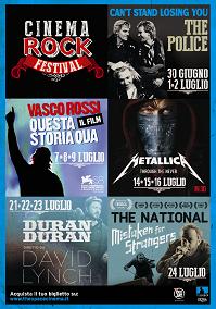 Al via il Cinema Rock Festival