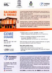 Raccolti 30.000 euro per salvare il Cinema Teatro Sociale di Omegna