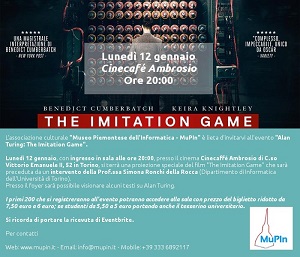Proiezione speciale a Torino per Turing e 