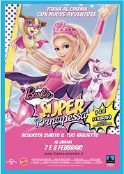 Barbie, la bambola pi� venduta al mondo, si trasforma al cinema in Super Principessa