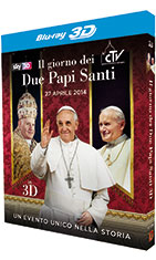 IL GIORNO DEI DUE PAPI SANTI 3D - In blu-ray e dvd