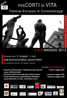 Dall'1 al 3 maggio a Torino torna perCORTI di VITA