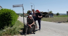 Paolo Rumiz e Alessandro Scillitani in tour per presentare Il Cammino dellAppia Antica