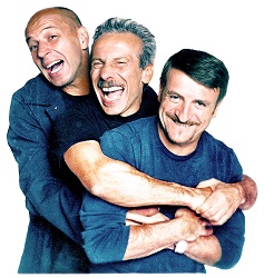 FESTIVAL SANREMO 2016 - Aldo, Giovanni e Giacomo festeggiano i 25 anni di carriera