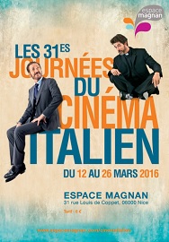 GIORNATE DEL CINEMA ITALIANO DI NIZZA 31 - Dal 12 al 26 marzo