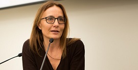 La regista Maria Sole Tognazzi all'Arsenale di Pisa per Il 