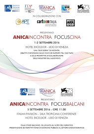 VENEZIA 73 - Al Lido due convegni dell'ANICA