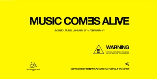 SEEYOUSOUND - A Torino dal 27 gennaio al 4 febbraio l'edizione 3