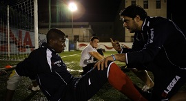 Il regista e il cast di 