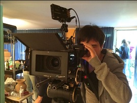 LA VOCE DEL TERREMOTO - Sul set il film di A. De Venezia