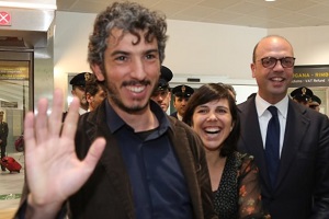 Il regista Gabriele Del Grande finalmente libero