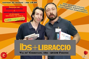Michele Coppini e Stefano Martinelli a Firenze per presentare 