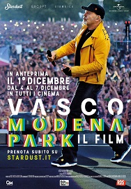 VASCO MODENA PARK  IL FILM - Al cinema dal 4 al 7 dicembre