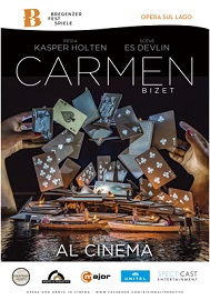 CARMEN - L'opera di Georges Bizet dal Festival di Bregenz al cinema il 15 novembre