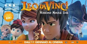 LEO DA VINCI - MISSIONE MONNA LISA - Accender l'albero di Natale delle Giornate Professionali di Cinema di Sorrento