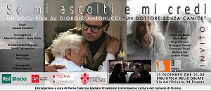SE MI ASCOLTI E MI CREDI - Il 12 dicembre alla Biblioteca delle Oblate a Firenze