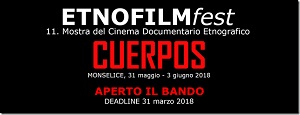 ETNOFILMFEST XI - Aperto il bando