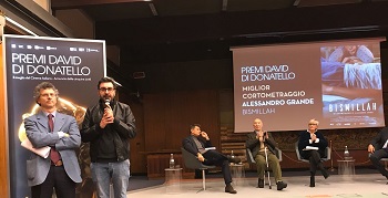 DAVID DI DONATELLO 2018 - Bismillah miglior cortometraggio