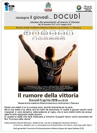 IL RUMORE DELLA VITTORIA - Il 5 aprile a Pescara