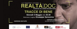 TRACCE DI BENE - Il 3 maggio al Cineporto di Foggia per la rassegna 