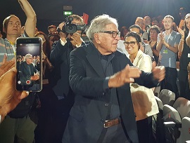 VENEZIA 75 - Tanti applausi per Paolo Taviani