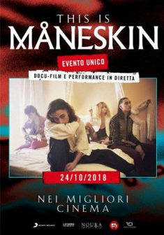 THIS IS MANESKIN - Il 24 ottobre alle 20:30 in diretta negli UCI Cinemas