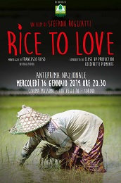 RICE TO LOVE - Anteprima assoluta a Torino