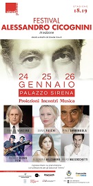 FESTIVAL CICOGNINI - Dal 24 al 26 gennaio a Francavilla a Mare