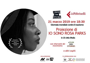 IO SONO ROSA PARKS - In 15 citt d'Italia il prossimo 21 marzo