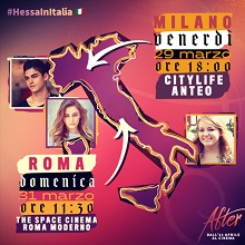 AFTER - I protagonisti della saga best seller a marzo in Italia