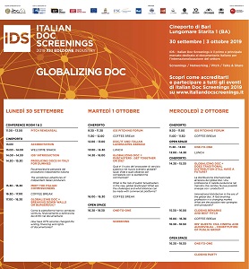 IDS ITALIAN DOC SCREENINGS 2019 - Annunciati i Progetti per il Pitching Forum