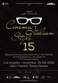 CINEMA ITALIAN STYLE 15 - Dal 21 al 24 novembre