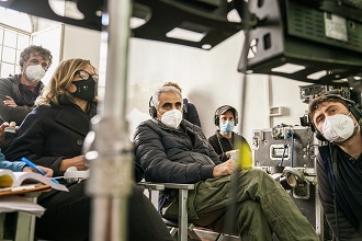LEONARDO DI COSTANZO - Sul set del nuovo film
