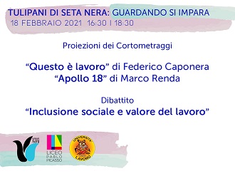 TULIPANI DI SETA NERA 2021 - Il 18 febbraio scatta il progetto 