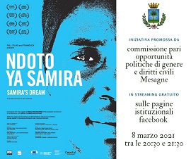 IL SOGNO DI SAMIRA - L'8 marzo in visione sul sito del Comune di Mesagne