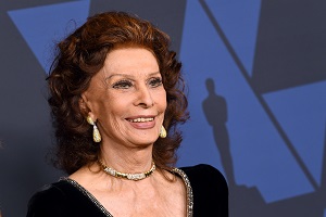 SOPHIA LOREN - Premio Visionary Award dal Museo dell'Academy