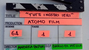 TUTTI I NOSTRI IERI - Andrea Papini sul set a Codigoro